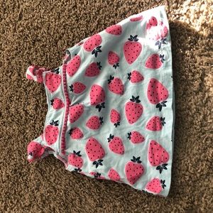 Carters strawberry tank top